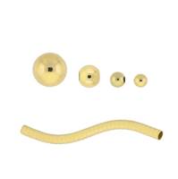 10k Gold Beads And 10k Gold Tube Beads